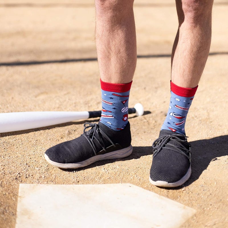 Lavley Funny Socks for Sports Fans and Players - Cool Novelty Gifts for Men, Women, & Teens - Image 5